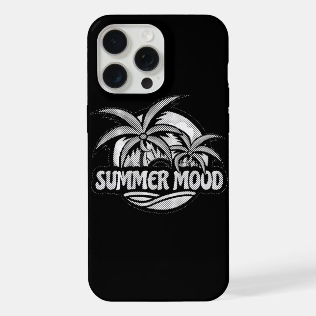 Funda Para iPhone Ánimo de verano (Reverso )