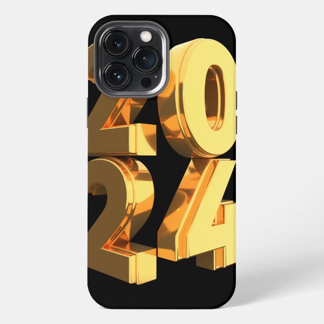 Funda Para iPhone Año Nuevo 2024 (Reverso )