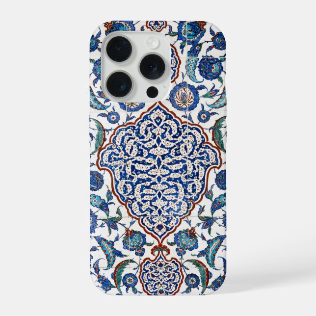 Funda Para iPhone Antigua Floral Otomana Iznik (Reverso )