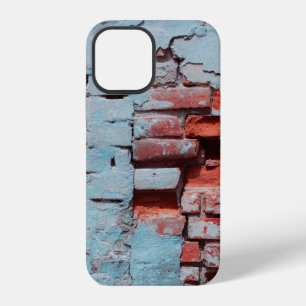 Funda Para iPhone 12 Antiguo muro de ladrillo roñoso con defectos natur