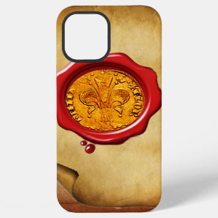 Funda Para iPhone 12 Pro Max ANTIGUO ORO FLORENTINO FLORÍN cera pergamino