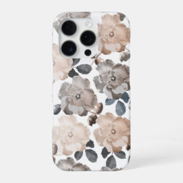 Funda Para iPhone 16 Pro Antiguos Rosas de época Iphone 16 teléfono celular