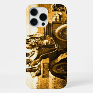 Funda Para iPhone 16 Pro Max APACHES Y GERONIMO CONDUCIENDO UN COCHE MOTOR Amar