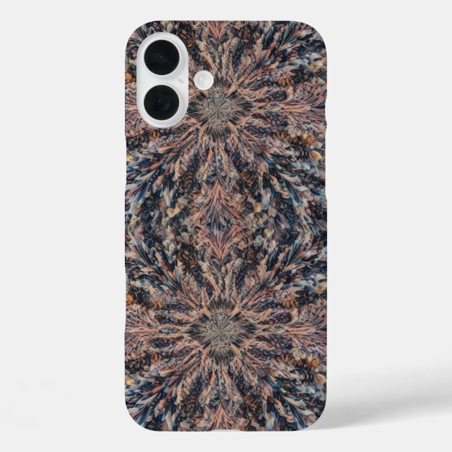Funda para iPhone Apple 16 Plus moderno y artístic (Reverso )