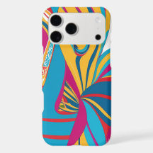 Funda para iPhone Apple con estampado de hojas tro