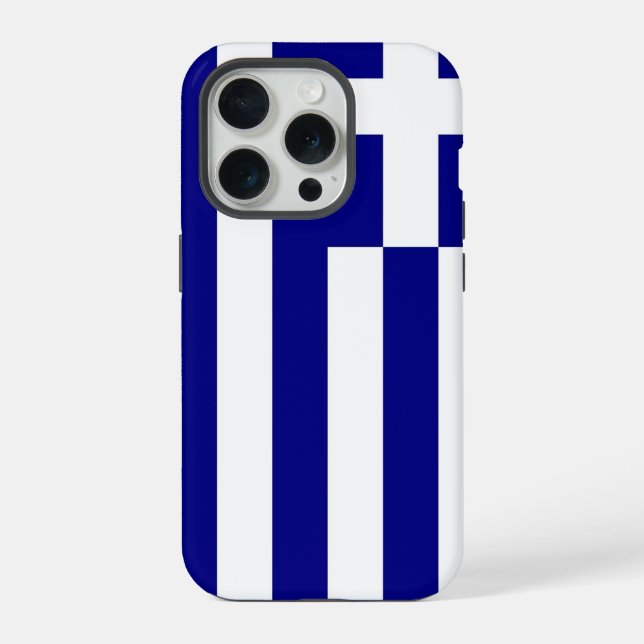 Funda Para iPhone Apple iPhone 15 Pro Case-Mate, Greece flag (Reverso )
