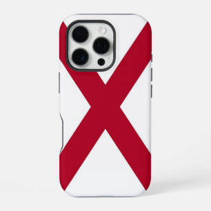 Funda Para iPhone 16 Pro Apple iPhone 15 Pro Funda-Mate, bandera de Alabama