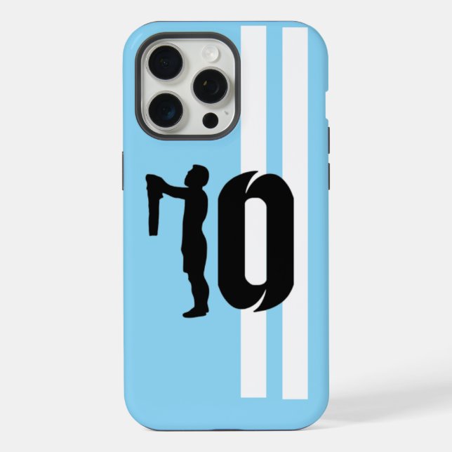 Funda para iPhone, Apple iPhone 15 Pro Ma messi (Reverso )