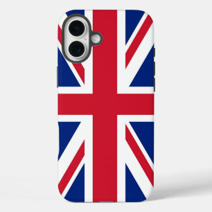 Funda Para iPhone 16 Plus Apple iPhone 16 Plus Mate, bandera del Reino Unido