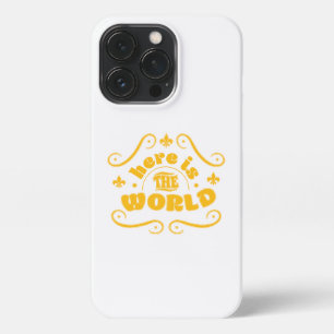 Funda Para iPhone 13 Pro Aquí está el mundo