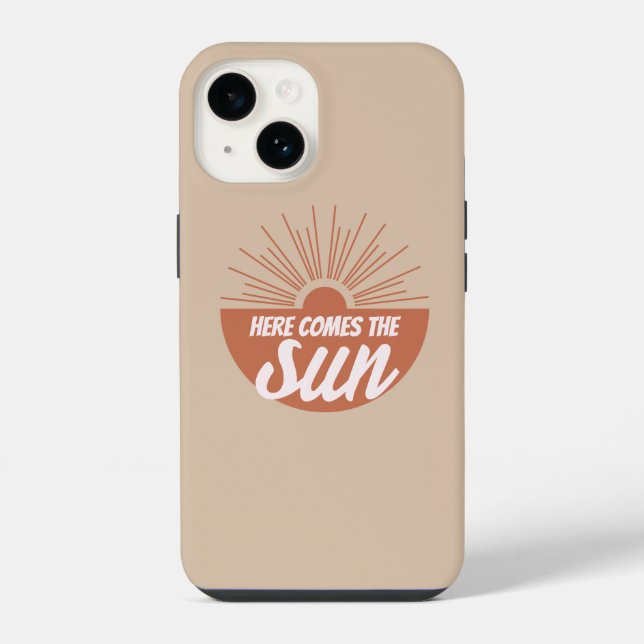 Funda Para iPhone Aquí viene el sol (Reverso )