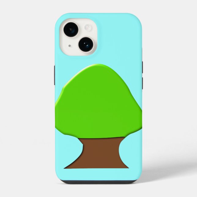 Funda Para iPhone Árbol (Reverso )