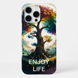 Funda Para iPhone 16 Pro Max Árbol Caprichoso De La Vida Estética De Fantasía