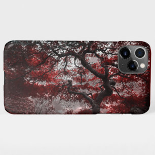 Funda Para iPhone 11Pro Max Árbol de cerezo rojo