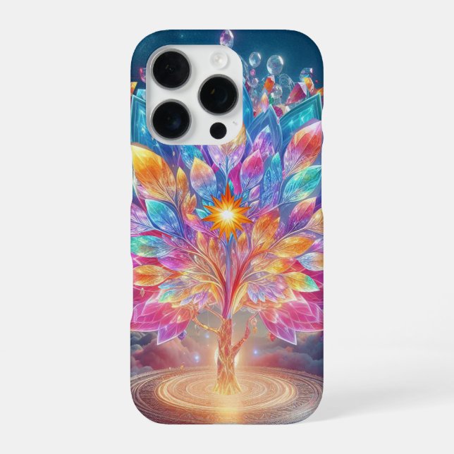 Funda Para iPhone Árbol de Cristal (Reverso)