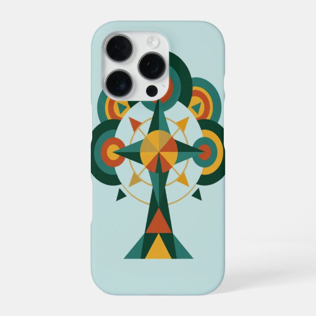 Funda Para iPhone Árbol de la Vida Arte Boho Mandala (Reverso)