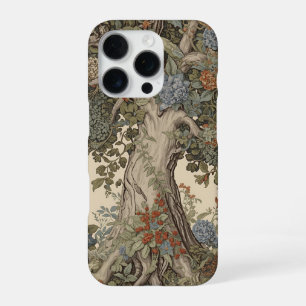 Funda Para iPhone 16 Pro Árbol de la Vida de William Morris Vintage Pre-Raf