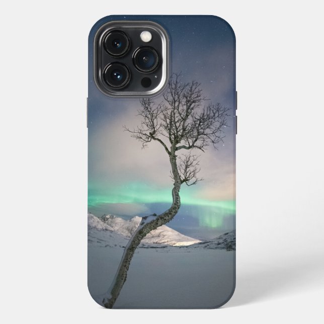 Funda Para iPhone Árbol de las Luces del Norte (Reverso )