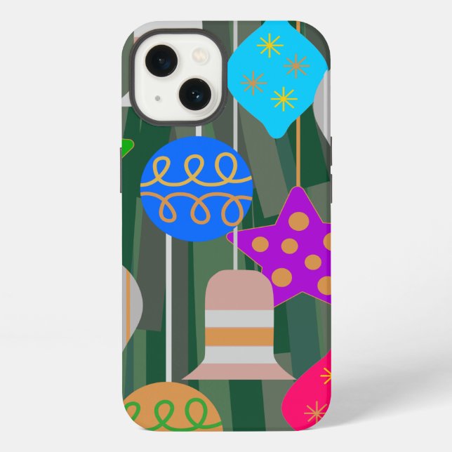 Funda Para iPhone Árbol de Navidad (Reverso )