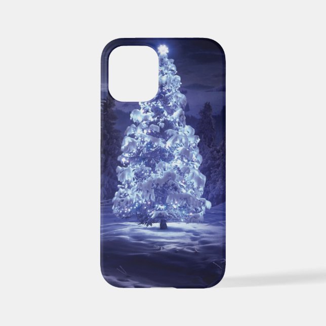 Funda Para iPhone Árbol de Navidad (Reverso )