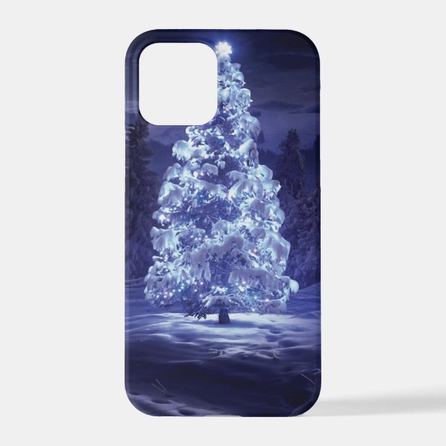 Funda Para iPhone Árbol de Navidad (Reverso )