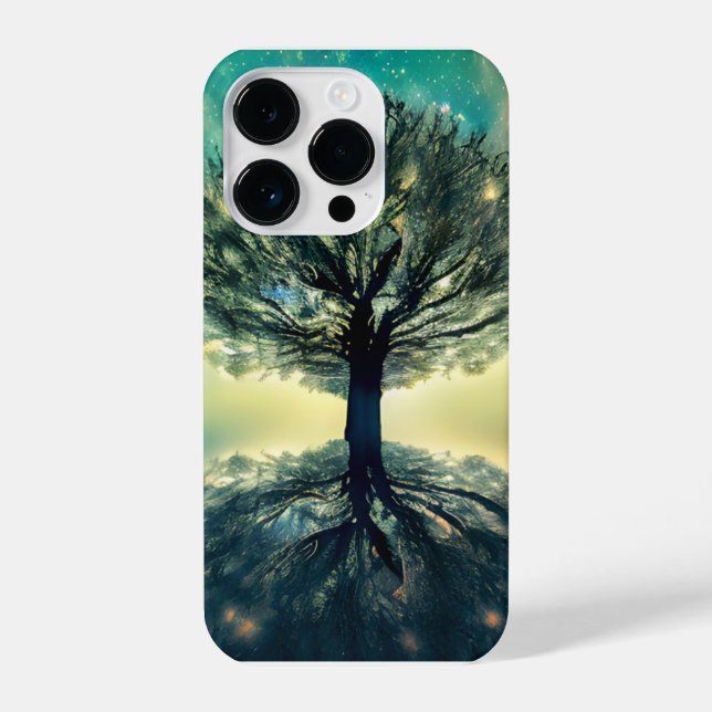 Funda Para iPhone Árbol de vida (Reverso )