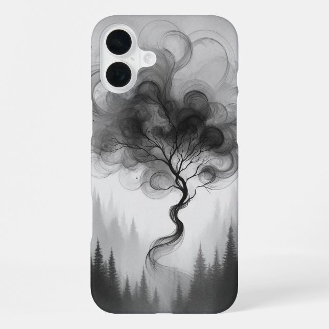 Funda Para iPhone Árbol Etéreo (Reverso )