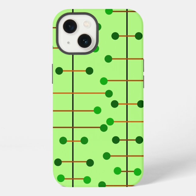 Funda Para iPhone Árboles Atómicos  (Reverso )