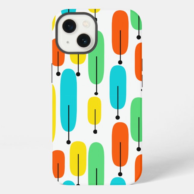 Funda Para iPhone Árboles atómicos (Reverso )
