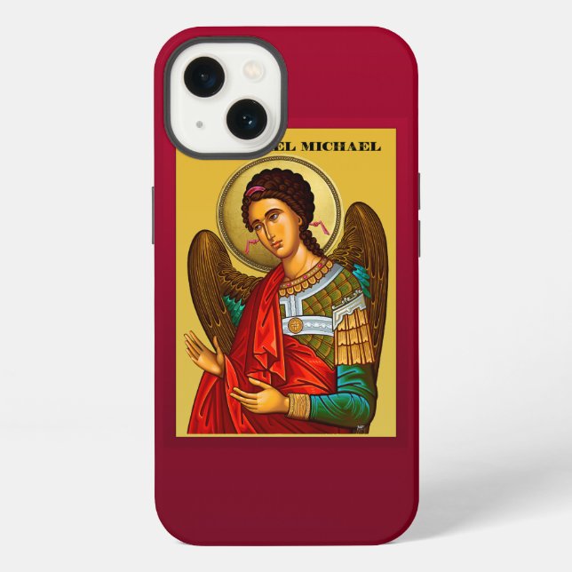 Funda Para iPhone Arcángel Miguel (Reverso )