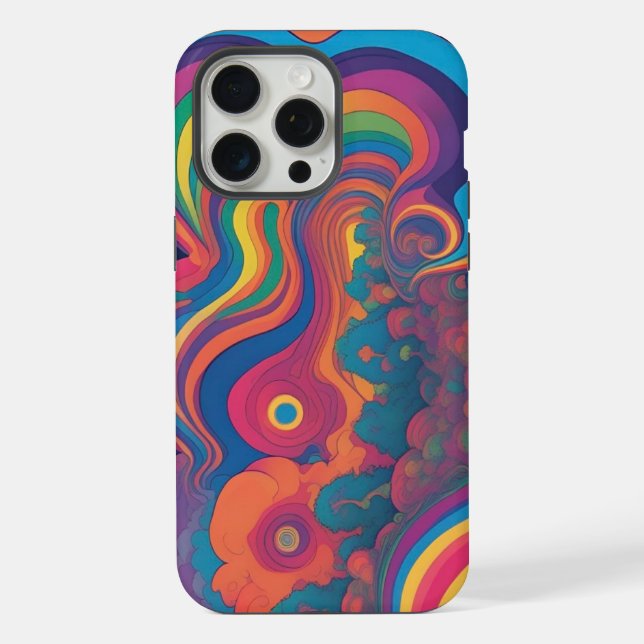 Funda Para iPhone Arcoíris (Reverso )
