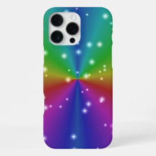 Funda Para iPhone 16 Pro Max Arcoiris con estrellas