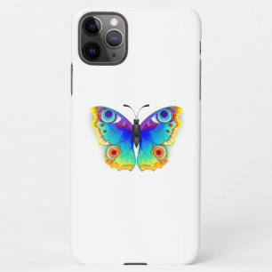 Funda Para iPhone 11Pro Max Arcoiris mariposa Peacock Eye