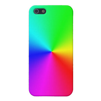 Carcasa Para iPhone 5 Arcoiris metálico