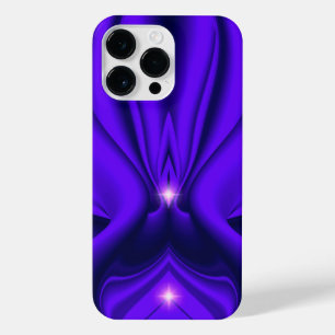 Funda Para iPhone 14 Pro Max Arcoiris morado sueña dos estrellas