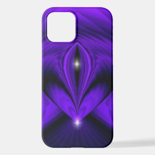 Funda Para iPhone 12 Arcoiris morado sueña dos estrellas