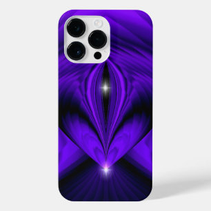 Funda Para iPhone 14 Pro Max Arcoiris morado sueña dos estrellas