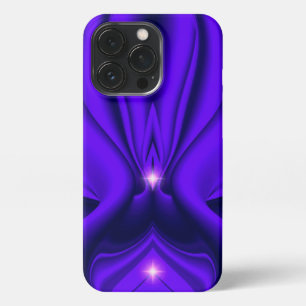 Funda Para iPhone 13 Pro Arcoiris morado sueña dos estrellas