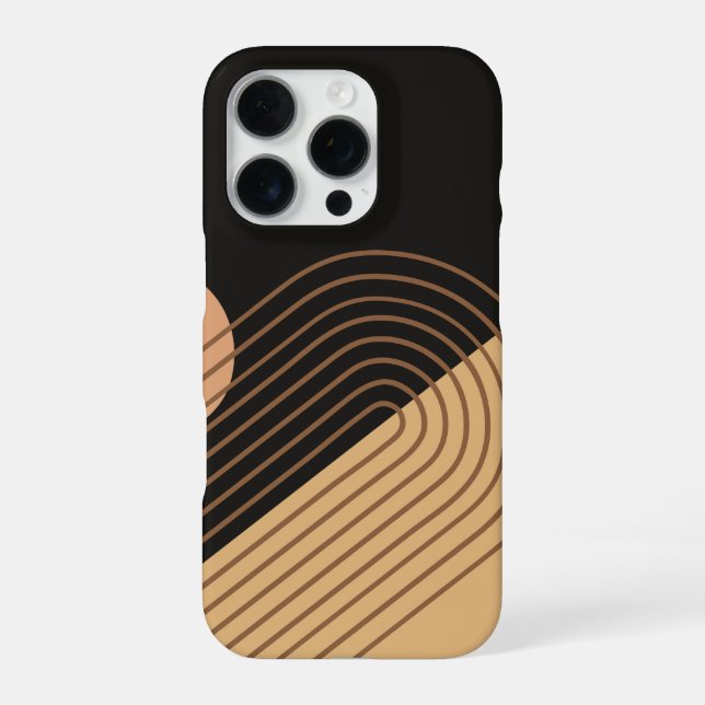 Funda Para iPhone Arcoíris Retro (Reverso)