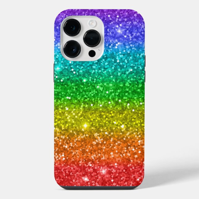 Funda Para iPhone Arcoíris y Brillo (Reverso )