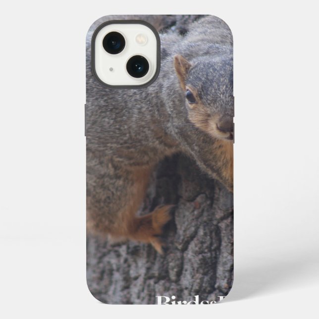 Funda Para iPhone Ardilla agarrada (Reverso )