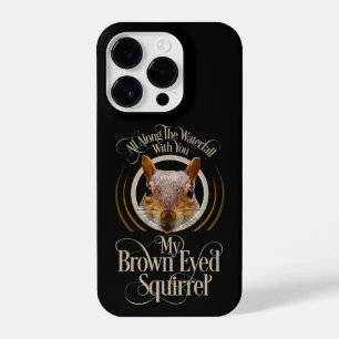 Funda Para iPhone 14 Pro ardilla de ojos marrones - amante de ardillas dive