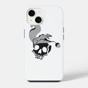 Funda Para iPhone 14 Ardilla Gris Voladora Hambrienta de la Muerte
