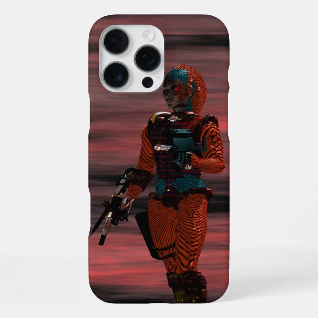 FUNDA PARA iPhone ARES - CIBORG (Reverso )