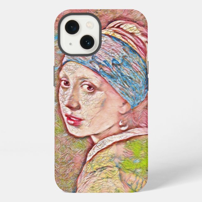Funda Para iPhone Arete de perla (Reverso )