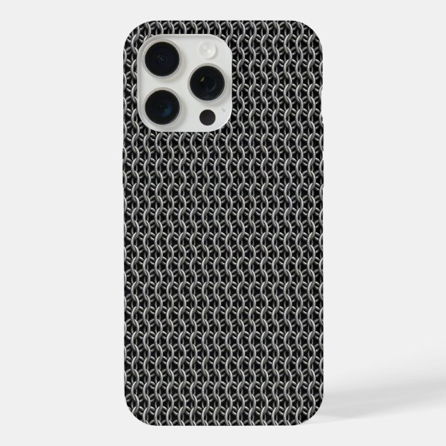 Funda Para iPhone Armadura medieval de malla (Reverso )