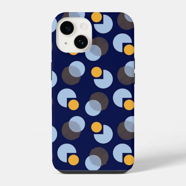 Funda Para iPhone Armonía geométrica moderna (Reverso )