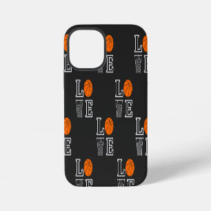 Funda Para iPhone 12 Mini Aros de Baloncesto, Regalo para Jugador de Balonce