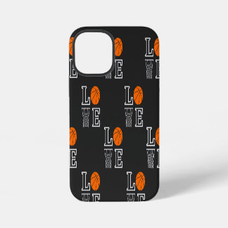 Funda Para iPhone 12 Mini Aros de Baloncesto, Regalo para Jugador de Balonce