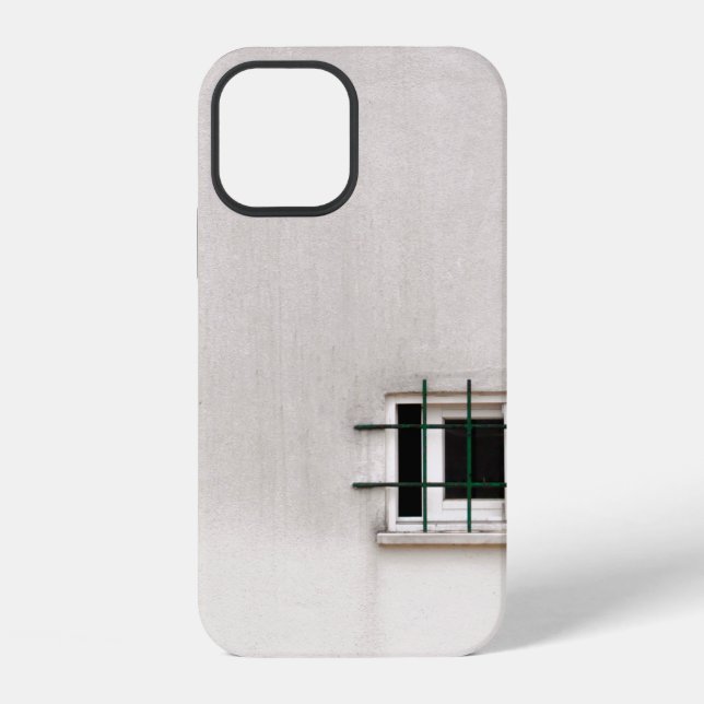 Funda Para iPhone Arquitectura de ventana de edificio antigua (Reverso )